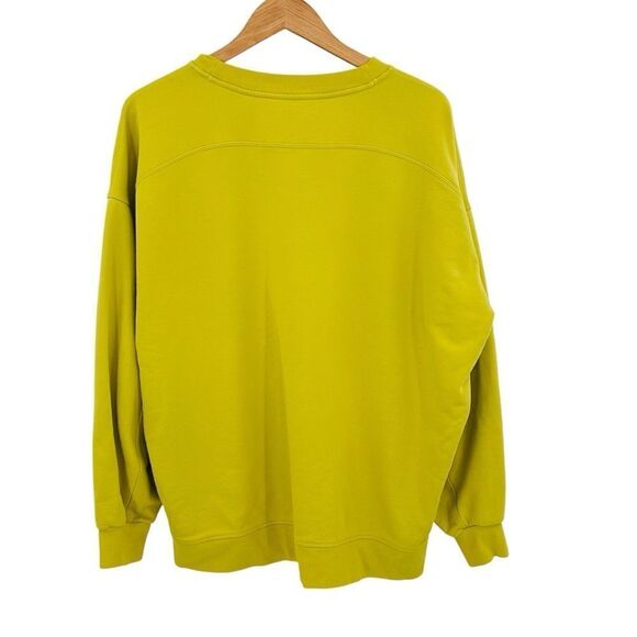 Lululemon Perfectly Oversized Crew sweatshirt 
Yellow Serpentine size 10 - Picture 4 of 7